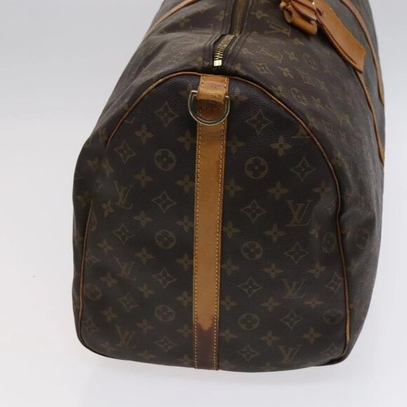 LOUIS VUITTON Monogram Keepall Bandouliere 60 Boston Bag - Picture 5 of 14